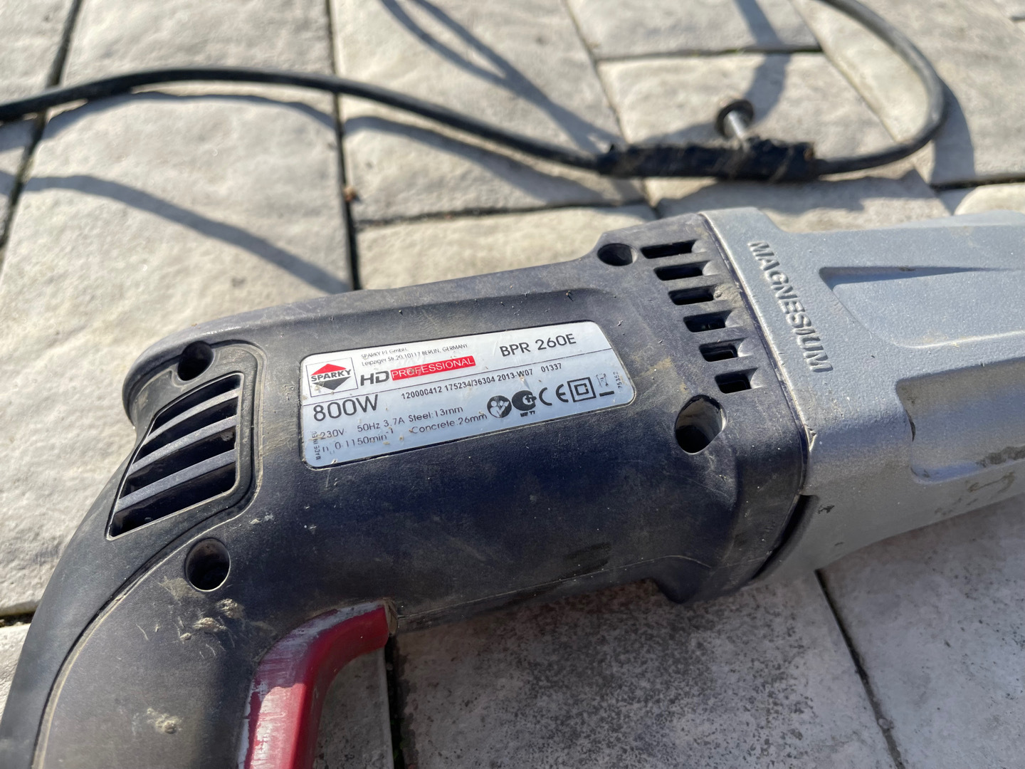 Перфоратор Sparky BPR 260E  - фото 4