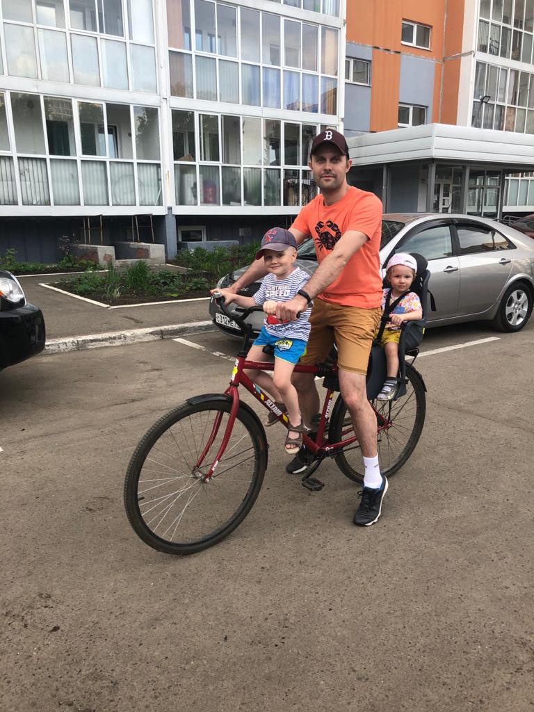 Велосипед 2-3 местный